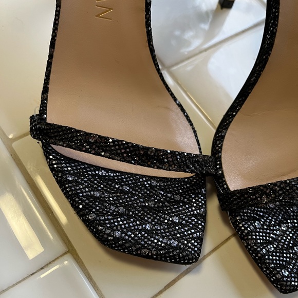 Stuart Weitzman Amelina Metallic Sandals size 8 - Picture 5 of 14